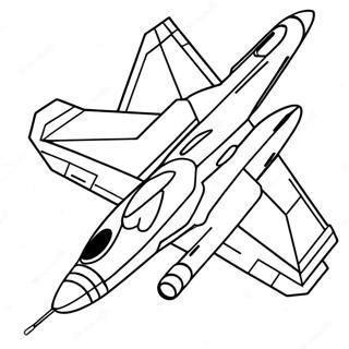 F18 Vegvliegtuig Inkleurblad 123584-57850