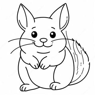 Chinchilla Inkleurbladsye