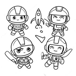 Mini Magte Spanlede Inkleurblad 124485 58649