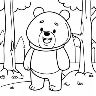 We Bare Bears Inkleurblad 124638-58762