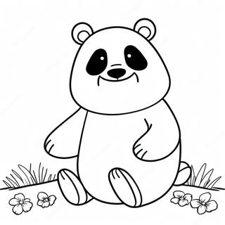 Charmante We Bare Bears Inkleurblad 124639-58766