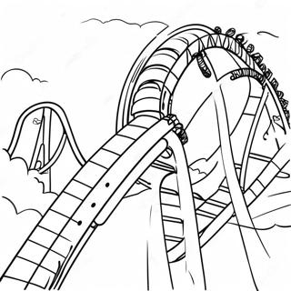 Roller Coaster Inkleurbladsye