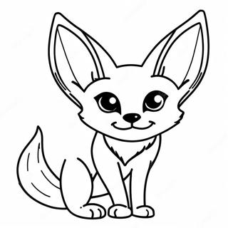 Fennec Vos Inkleurblad 125023-59062