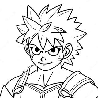 Bakugo Inkleurblad 125333-59301