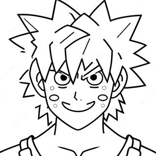 Bakugo Inkleurblad 125333-59302