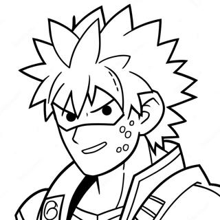 Bakugo Inkleurblad 125333-59303