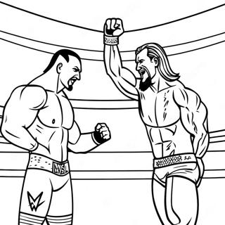 Epiese Wwe Kampioenskap Wedstryd Inkleurblad 125361-59332