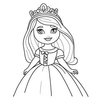 Elegante Roblox Royale High Prinses Inkleurblad 125386-59346