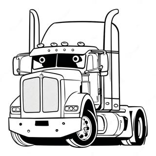 Peterbilt Inkleurbladsye