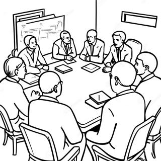 Aa Vergadering In Proses Inkleurblad 125980 59809