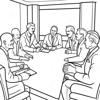 Aa Vergadering In Proses Inkleurblad 125980 59810