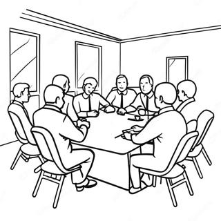 Aa Vergadering In Proses Inkleurblad 125980 59812