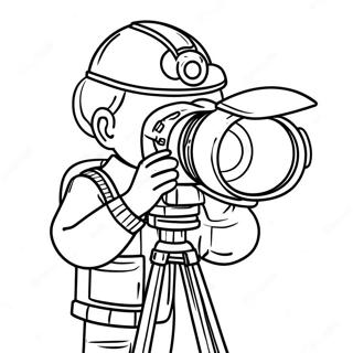 Titan Cameraman Inkleurbladsye