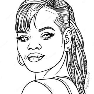 Rihanna Inkleurbladsye