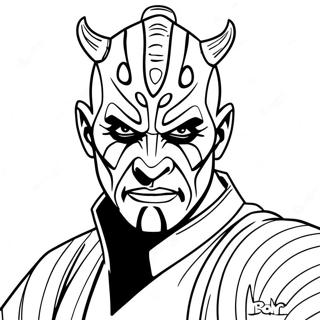 Darth Maul Inkleurblad 126520-60221