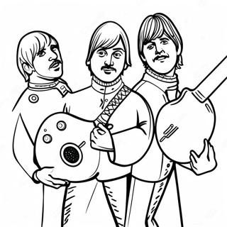 Beatles Inkleurbladsye