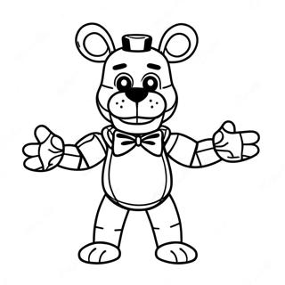 Poppet Fnaf Inkleurblad 126805-60442