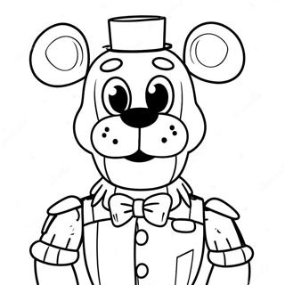 Poppet Fnaf Inkleurblad 126805-60443