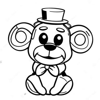 Poppet Fnaf Inkleurblad 126805-60444