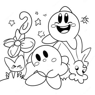 Kirby En Vriende Inkleurblad 12729-900