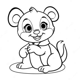 Disney Baba Inkleurblad 127552-61022