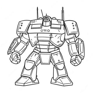 Gepantserde Oorlog Masjien Inkleurblad 127656 61108