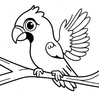 Macaw Inkleurblad 127783-61332
