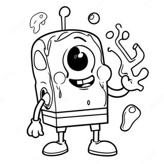 Spongebob Inkleurblad 127886-61412