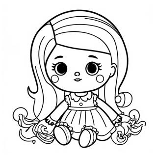 Spookagtige Gebroke Pop Inkleurblad 127939-61459