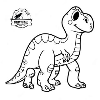 Dinosaurus Fossiel Inkleurblad 127989-61492