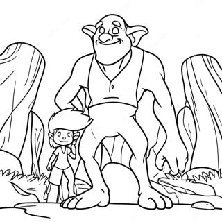 Bfg Met Vriendelike Reuse Inkleurblad 128148-61624