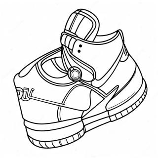 Nike Dunks Inkleurbladsye