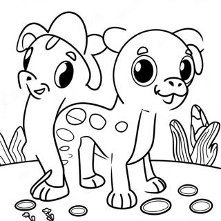 Diere Vind Die Verskil Inkleurblad 128379 61808