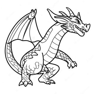 Majestueuse Draak Meester In Vlug Inkleurblad 128428-61839