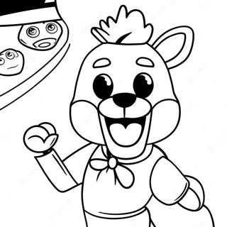 Chica Fnaf Inkleurbladsye