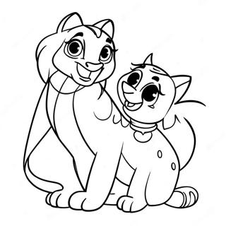 Avontuurlike Jasmine En Rajah Inkleurblad 128741-62082