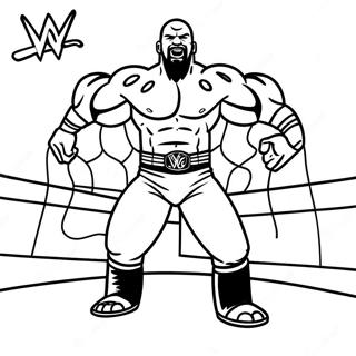 Wwe Inkleurblad 128790-62111