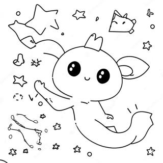 Charmante Sterrebeeld Inkleurblad 128846 62167