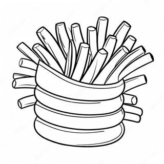 Knapperige Goue Aartappelskyf Inkleurblad 129123-62376