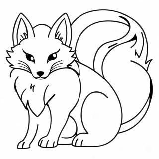 Kitsune Inkleurbladsye