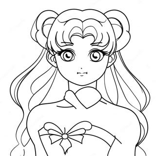 Prinses Serenity Sailor Moon Inkleurblad 129556-62710