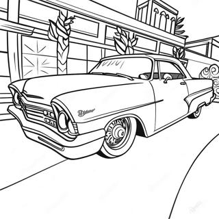 Chicano Lowrider Inkleurblad 129839-62931