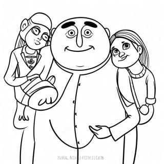 Gru En Sy Dogters Inkleurblad 130174-63200