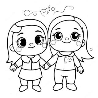 Mila En Morphle Vriendskap Inkleurblad 130407-63385