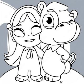 Mila En Morphle Vriendskap Inkleurblad 130407-63388