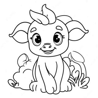 Schattige Sebastian Inkleurblad 130610-63535