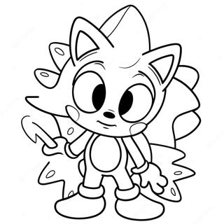 Roomys Sonic Inkleurbladsye