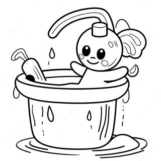 Pret Handwas Inkleurblad 131615-64310