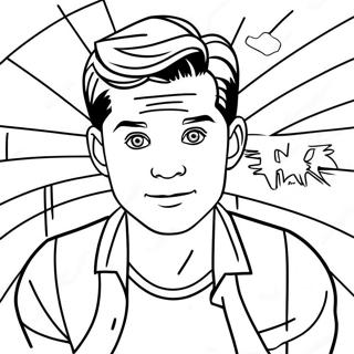 Tom Holland As Peter Parker Inkleurblad 132081-64681