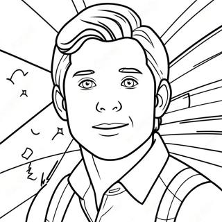 Tom Holland As Peter Parker Inkleurblad 132081-64682